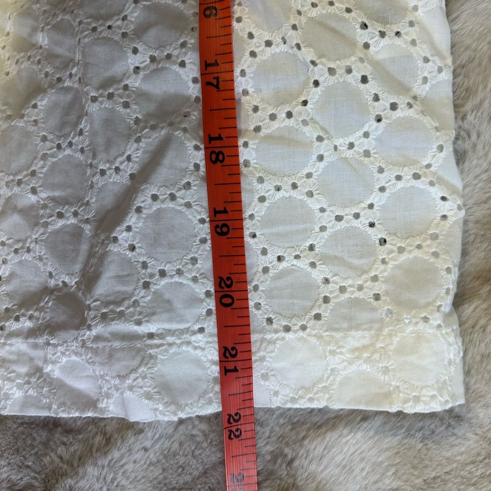 NWT Disney Winnie the Pooh White Eyelet Button Down Shirt - Picture 5 of 7